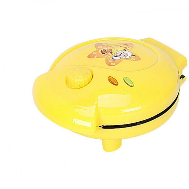 Kage maskine mini morgenmad maskine fuldautomatisk hjemmevaffel maskine børns tegneserie morgenmaskine
