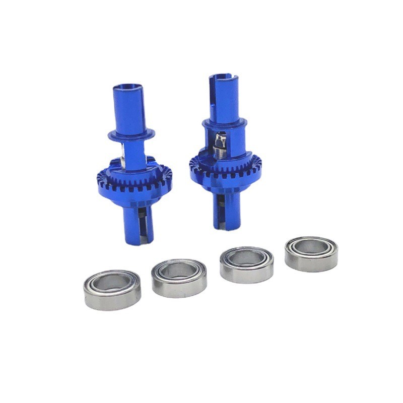 Diferencial de actualización de metal WLtoys 1/28 284131 K969 K979 K989 K999 P929 P939 MINI-Q MINI-Z piezas de coche RC: Azul
