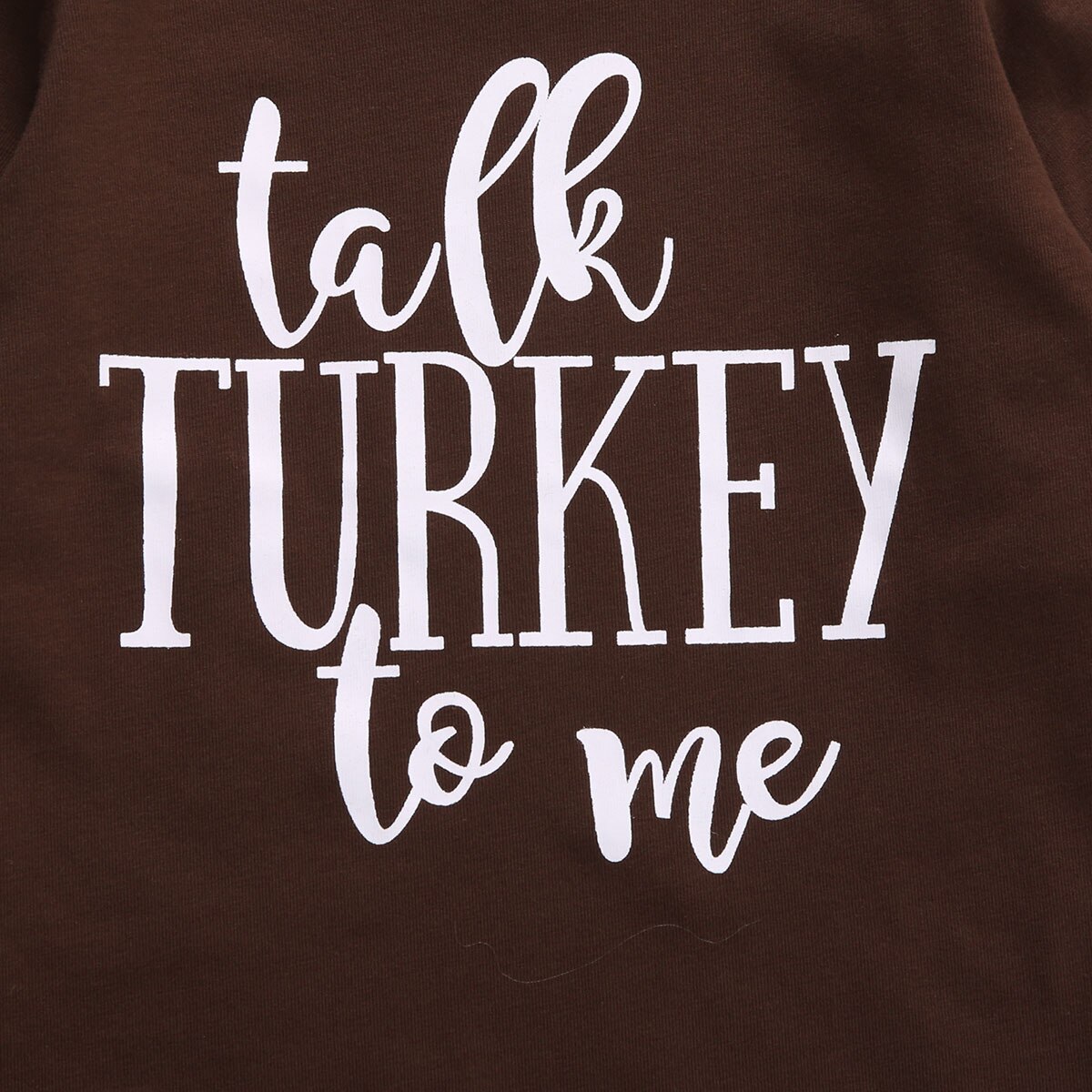 Focusnorm Thanksgiving Baby Jongen Meisje Kleding Sets Lange Mouw Turkije Print T-shirt Tops Shorts Bottom 2Pcs Set