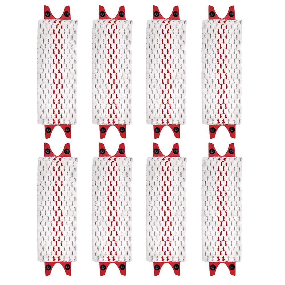 Mikrofaser Waschen Boden Mopp Fregona Dweildoek Chiffon Mopa Köpfe Ersatz Für Vileda UltraMax Ultra matt Zubehör Ersatzteile: 8PC