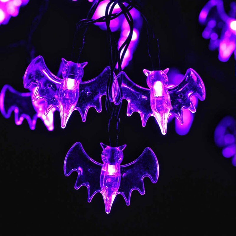 LED-Lichterkette Mit Lächelnden Gesichtern – 3 M, 20 LEDs, Batteriebetrieben