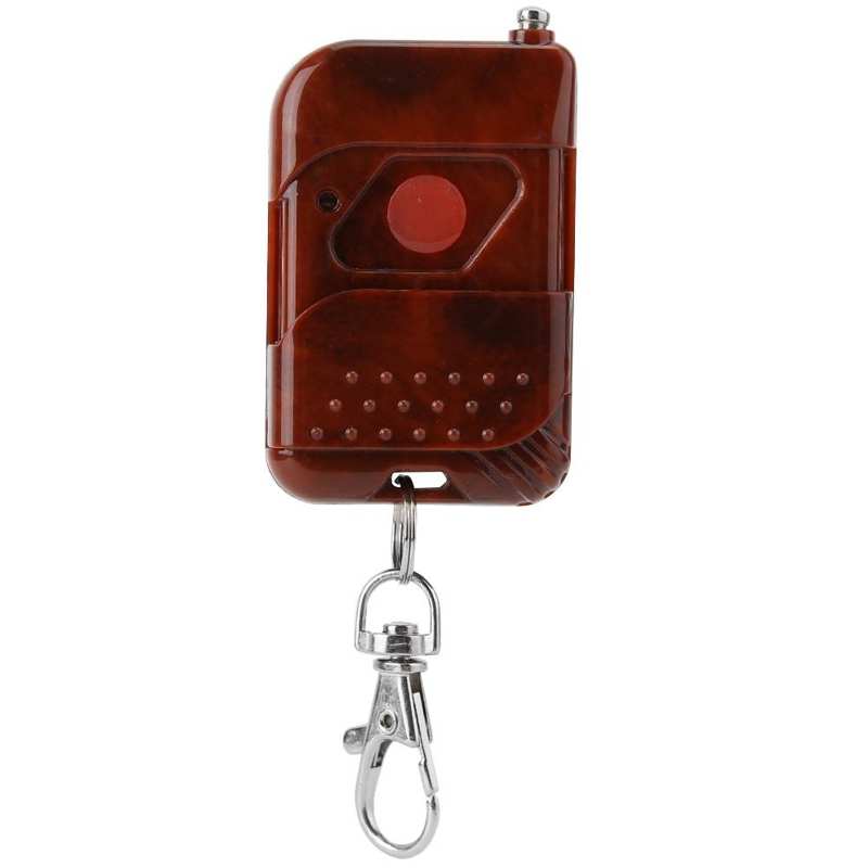 Wireless remote control high-sensitivity with push-button 4 remote controls and 2 receivers remote control with battery