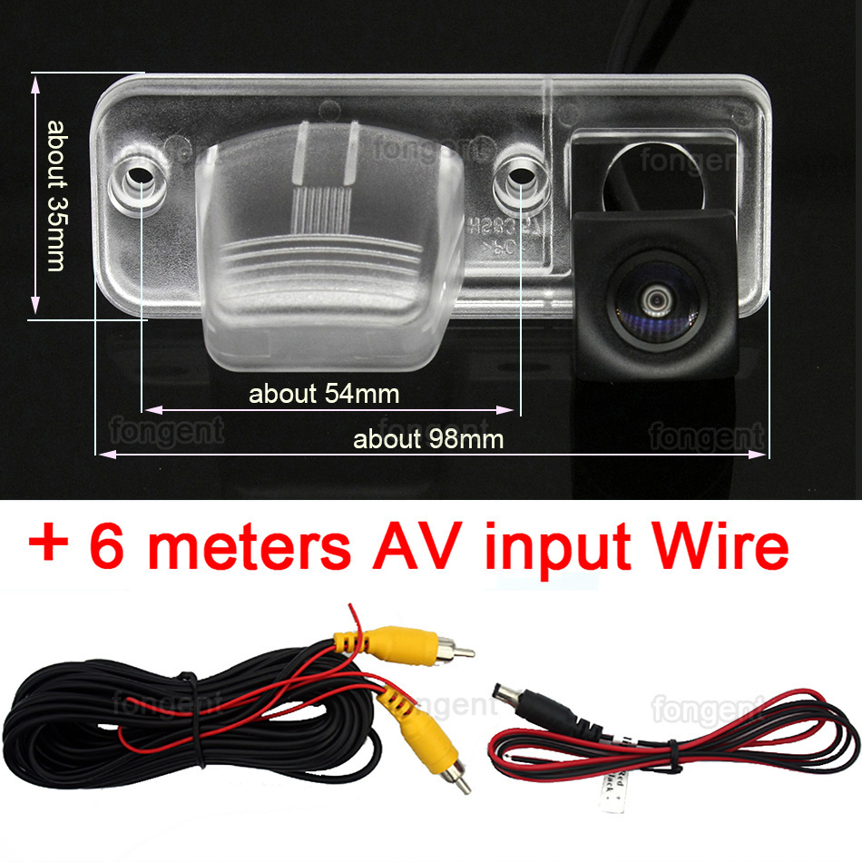 Voor Volkswagen Vw T4 Multivan Transporter Caravelle Business 1990 2000 2001 2002 2003 Auto Achteruitrijcamera Auto Reverse Back Up camera: fish eye