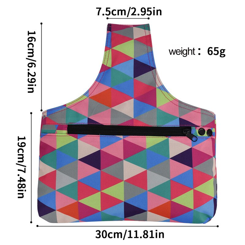 Yarn Storage Tote Knitting Bag Light Travel Yarn Storage Organize Bag for Crochet Hooks & Knitting Needles Kit Yarn Holder Bag: Style 1