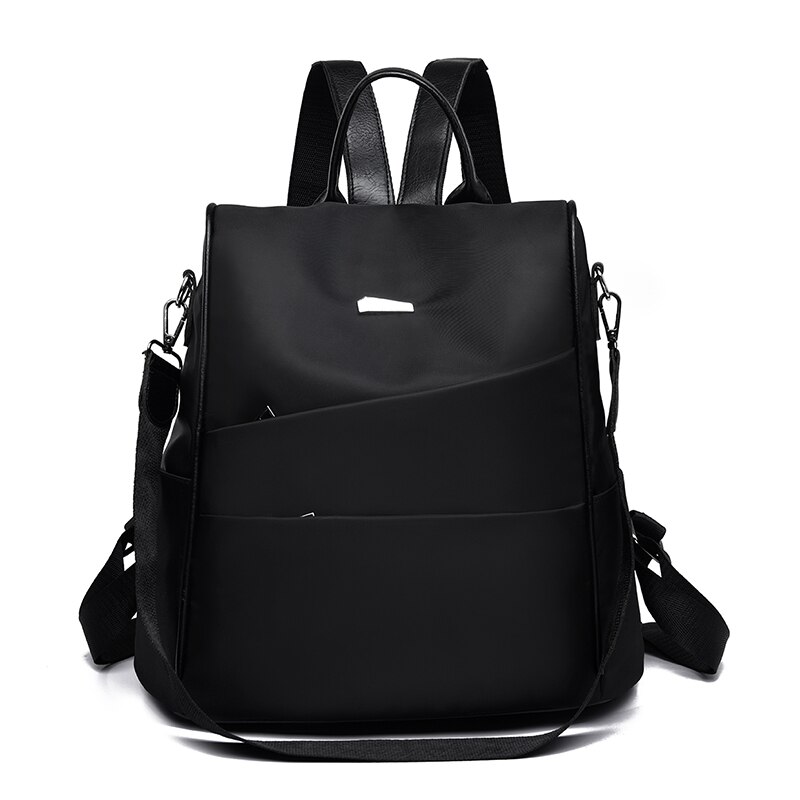 De Vrouwen Anti-Diefstal Rugzak Waterdichte Stof Grote Vrouwelijke Schoudertas Grote Capaciteit Eenvoudige Stijl Casual Mochila Reizen
