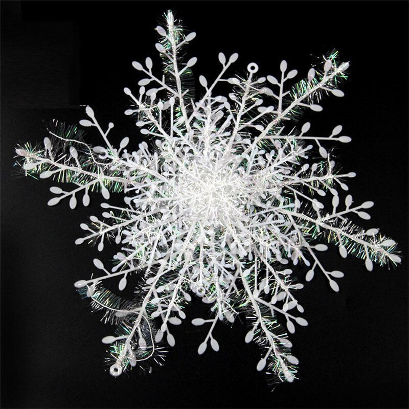 9Pcs/= 3Pack Kerst Sneeuwvlokken/Kerstversiering/Christmastree Ornamenten/Nieuwjaar Decor/Kerst sfeer Decoratie