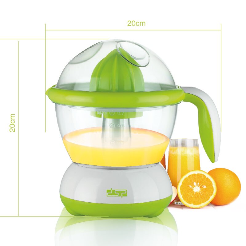 DSP Automatische Elektrische Citruspers Oranje Citruspers citruspers Druk Ruimer Machine DIY juicer extractor: Groen