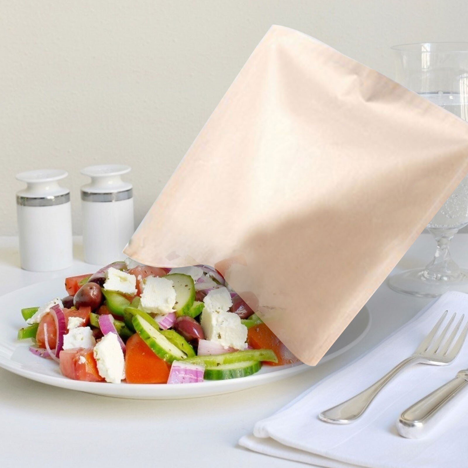 1PC Reusable Toaster Bag Non Stick Bread Bag Sandwich Bags Fiberglass Toast Microwave Heating Pastry Tools Kitchen Tools