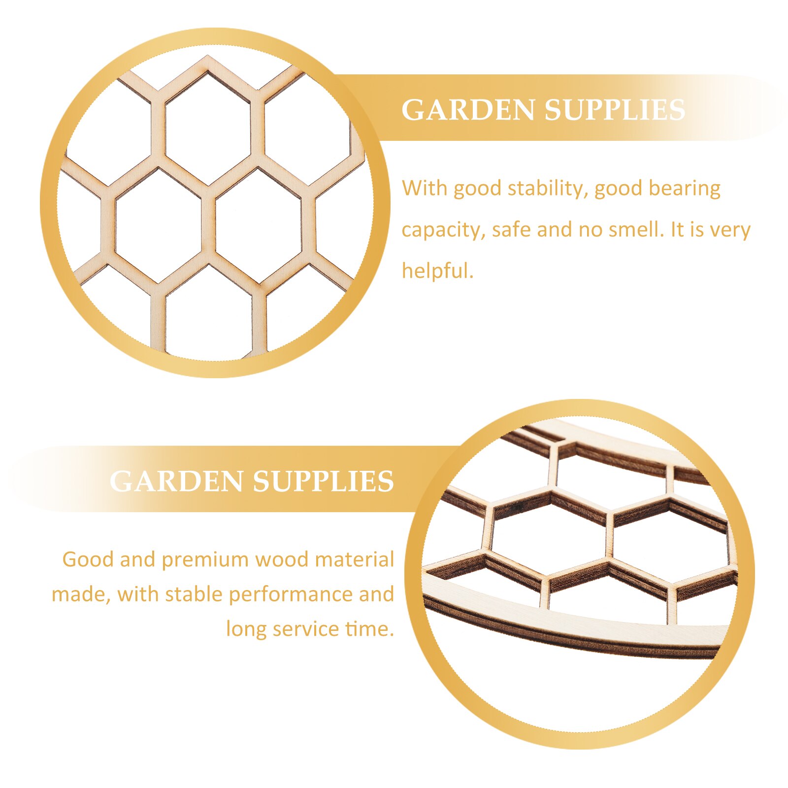 3pcs Plant Wooden Trellis Vine Plant Supports Wooden Plant Support Stakes