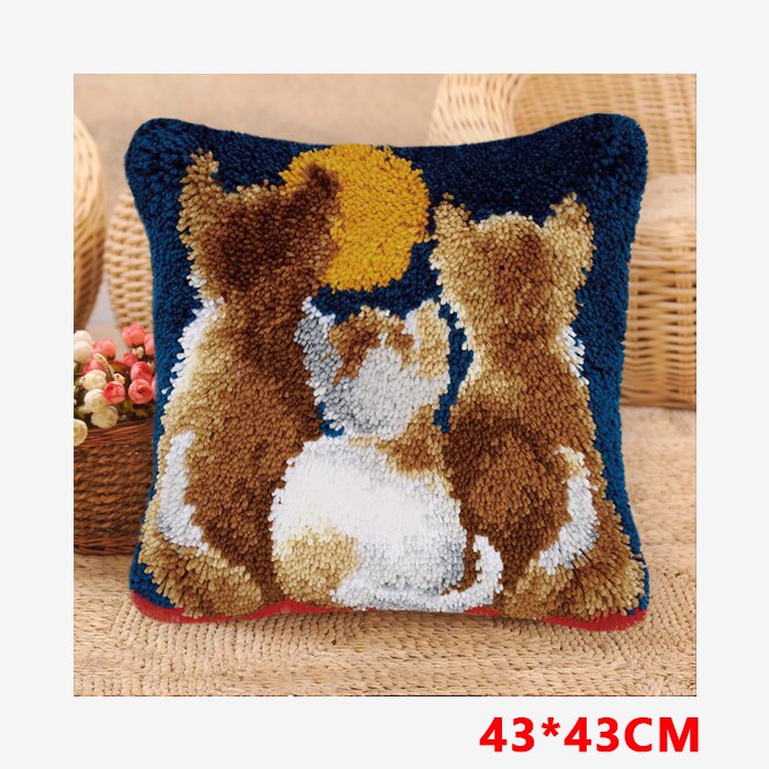 Kit de crochets à Loquet pour animaux, boutons d'oreiller, kusen, smylarn, paquet, Coussin, Crochet: BZ233-43-43