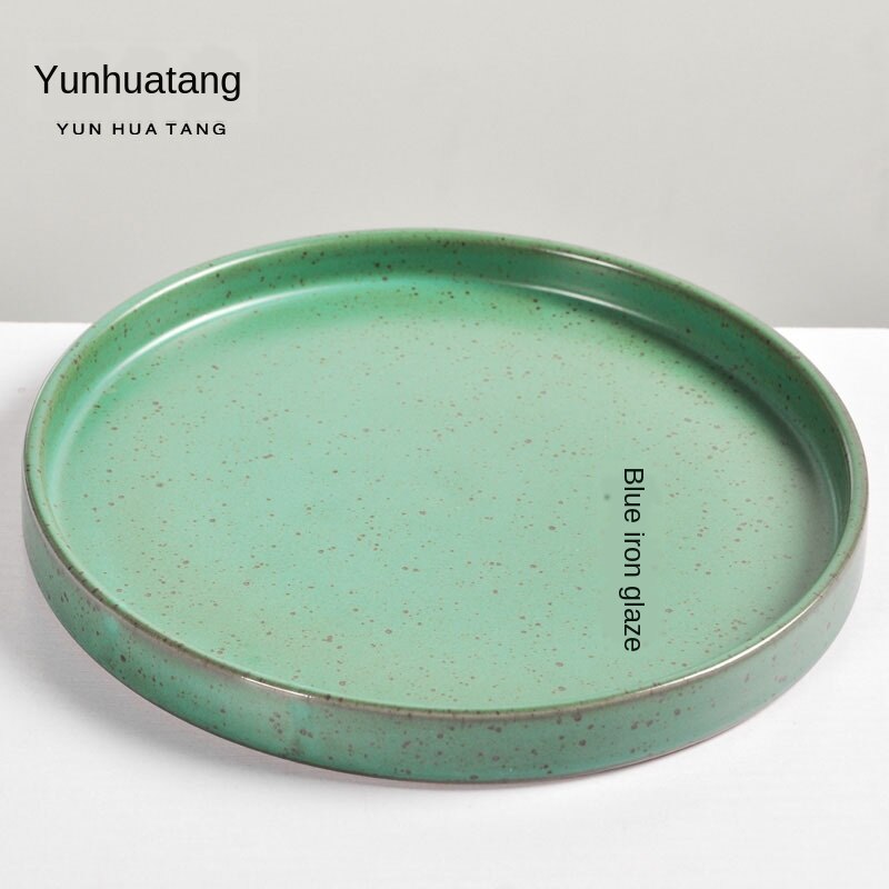 Pot en céramique avec plateau, soucoupe à thé, Hu Dian, Kung Fu, disque à séchage à l&#39;eau, plateau à thé, Table à thé, service à thé, poterie