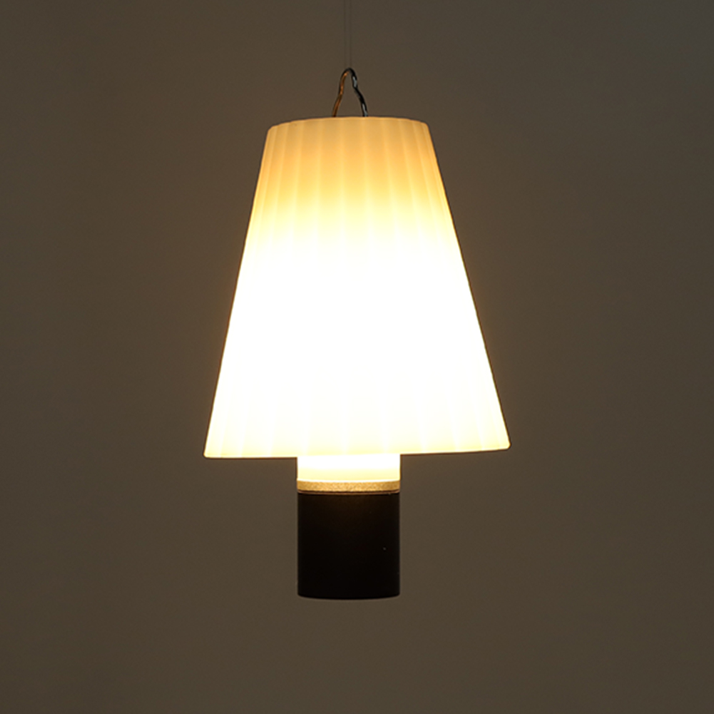 Camping Licht Lampenkap Met Top Handvat Zaklamp Lampenkap Wit Geplooide Zaklamp Cover Hanteerbaar Voor Kamperen Wandelen
