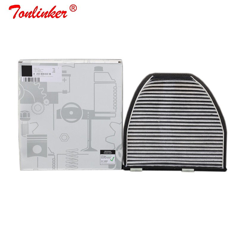 Filtro de cabine + filtro de ar + filtro de óleo 4 pces para mercedes benz sl r231 400 convertible 2014-2019 modelo construído externo carl filtro conjunto: 1 Pcs Cabin Filter