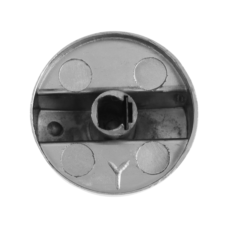 2 peças interruptor fogão a gás botão metal fogão forno controle cozinha universal envio direto