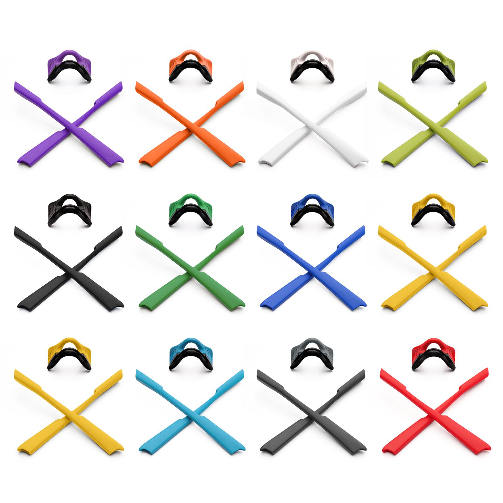 Mryok Rubber Kit Replacement Ear Socks & Nose Pads Pieces for-Oakley M2 Frame Sunglasses