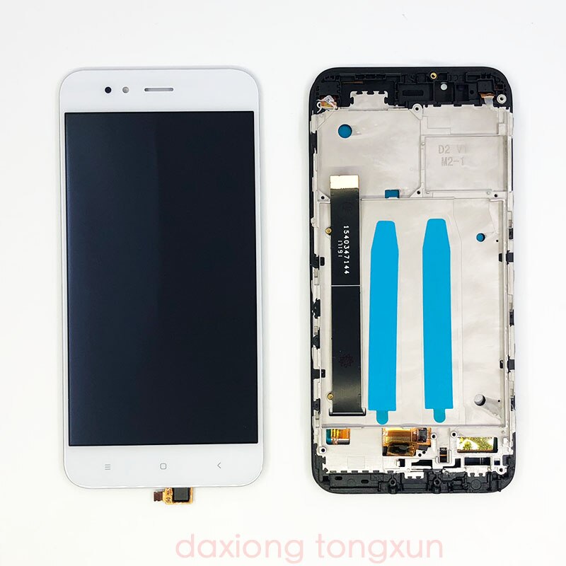 Xiao mi mi A1 LCD Display + Rahmen 10 Touchscreen Xiao mi mi 5X LCD Digitizer Montage TouchScreen Panel ersatz Ersatzteile