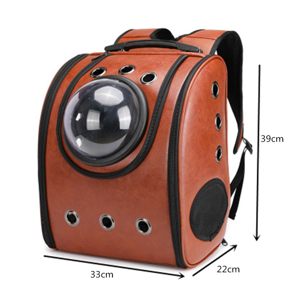 Katze Fenster Transport Durchführung Atmungs Reisetasche blasiert Astronaut Haustier Hund Raum Kapsel Katze Träger Rucksack
