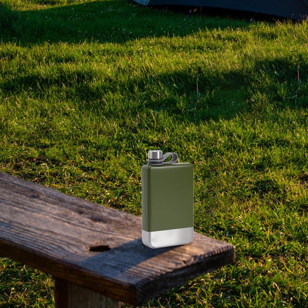 Liquor Flask Small Pocket Whiskey Liquor Flask 304 Stainless Steel Flask