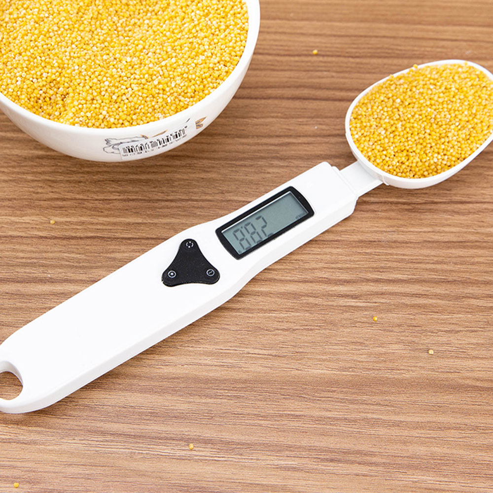 Cuchara medidora Digital con pantalla LCD, 500g/0,1g, cuchara Digital electrónica, minibáscula de cocina, suministros para hornear