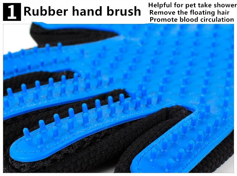 Massage Handschoen Pet douche handschoenen voor Hond & Kat Bericht Mooi Gebruik voel je je als groomer