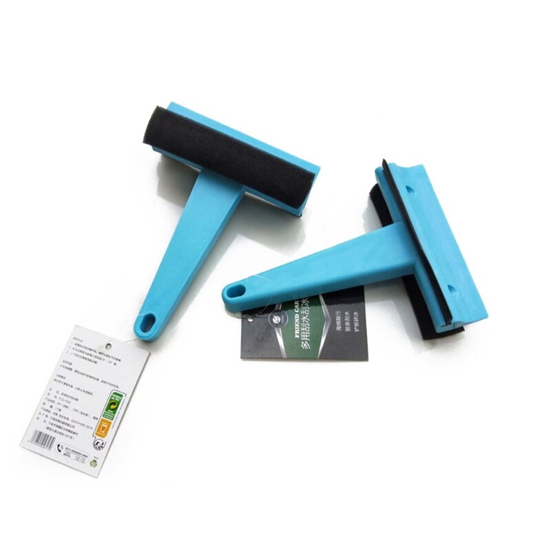 Windshield Ice Breaker Silicone Scraper Quick Clean Glass Brush Snow Remover Car Window Snow Ice Scrubber