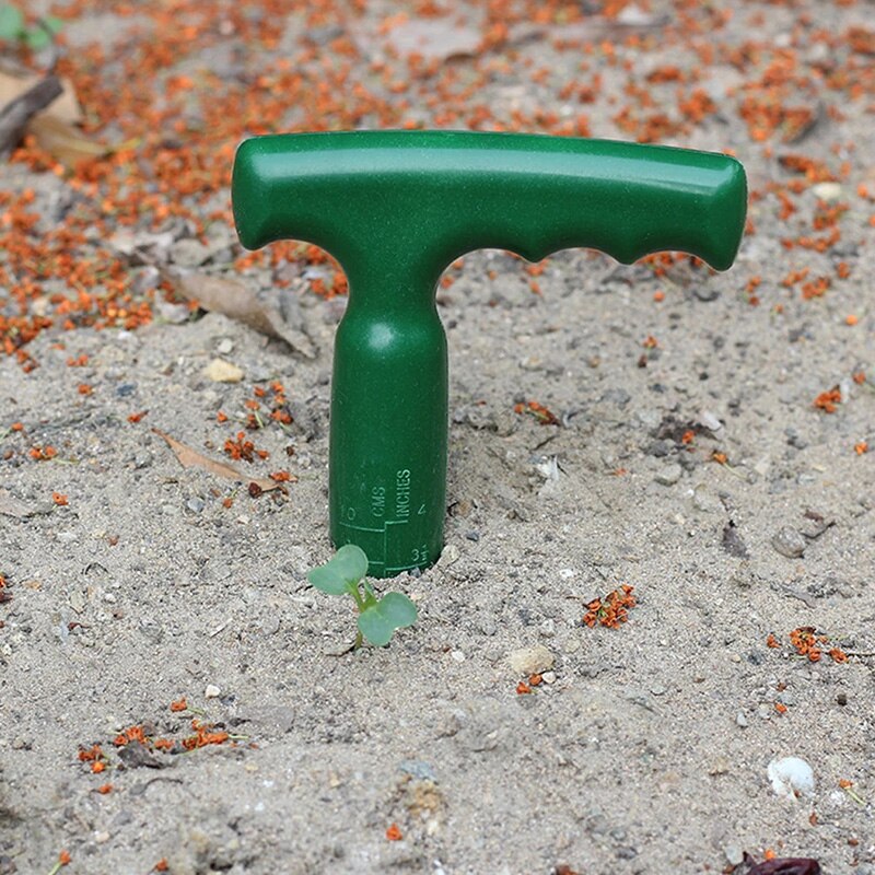 Portable Sowing Seedlings Hole Puncher Plastic Hole Puncher Gardening Flower Planting Weeding Digging Seedling Tools