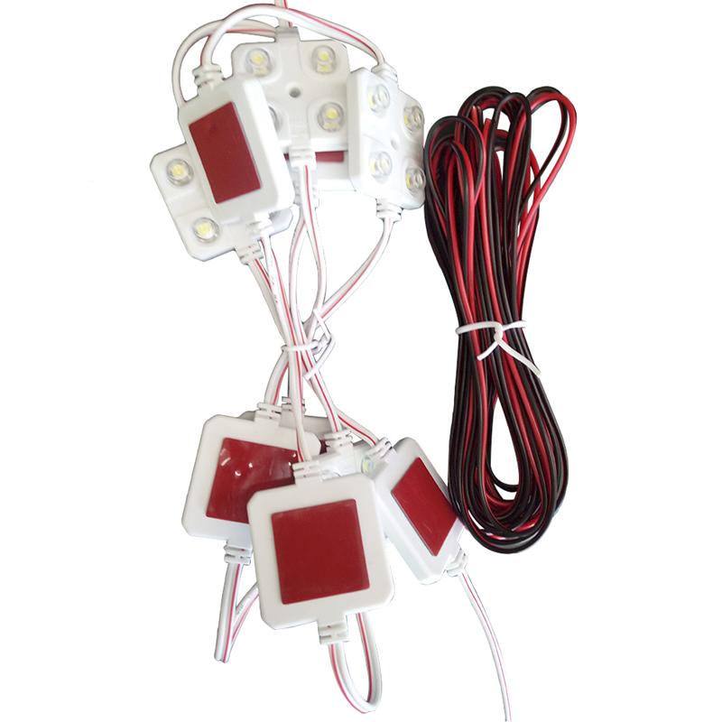 40 Led White Car Interior Reading Lights Waterproof LED Modules Parts Car Lamps Light For LWB Van Trailer Boats RV