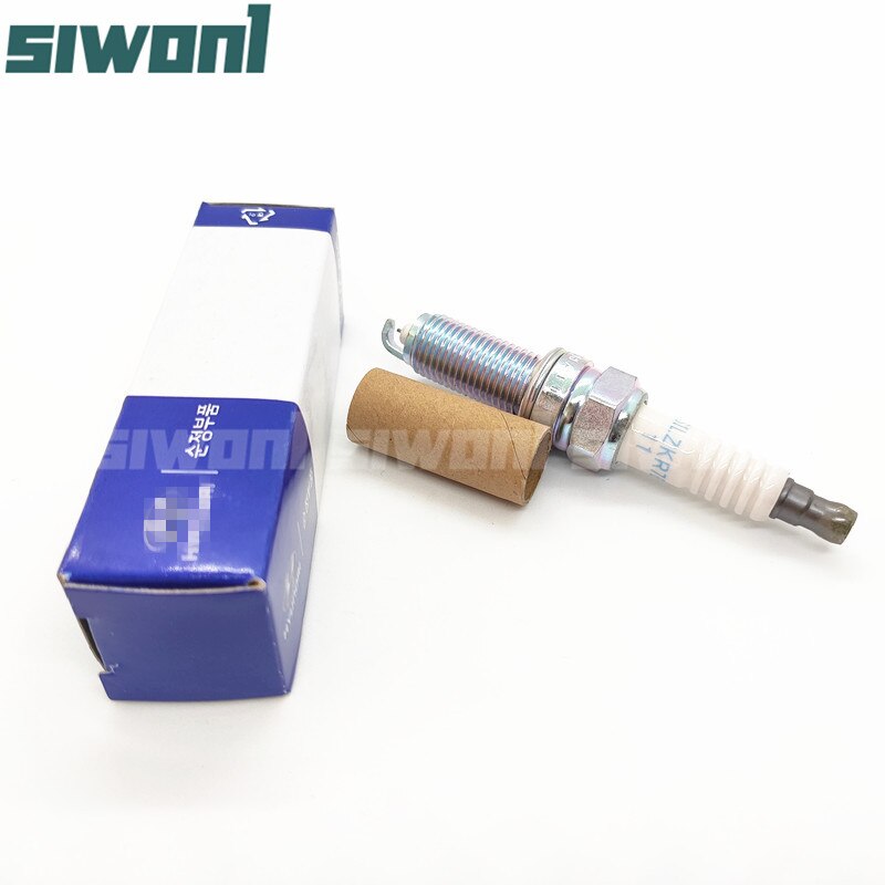 4pcs Iridium Spark Plugs 1884611070 SILZKR7B11 For Hyundai Elantra Kia 18846-11070
