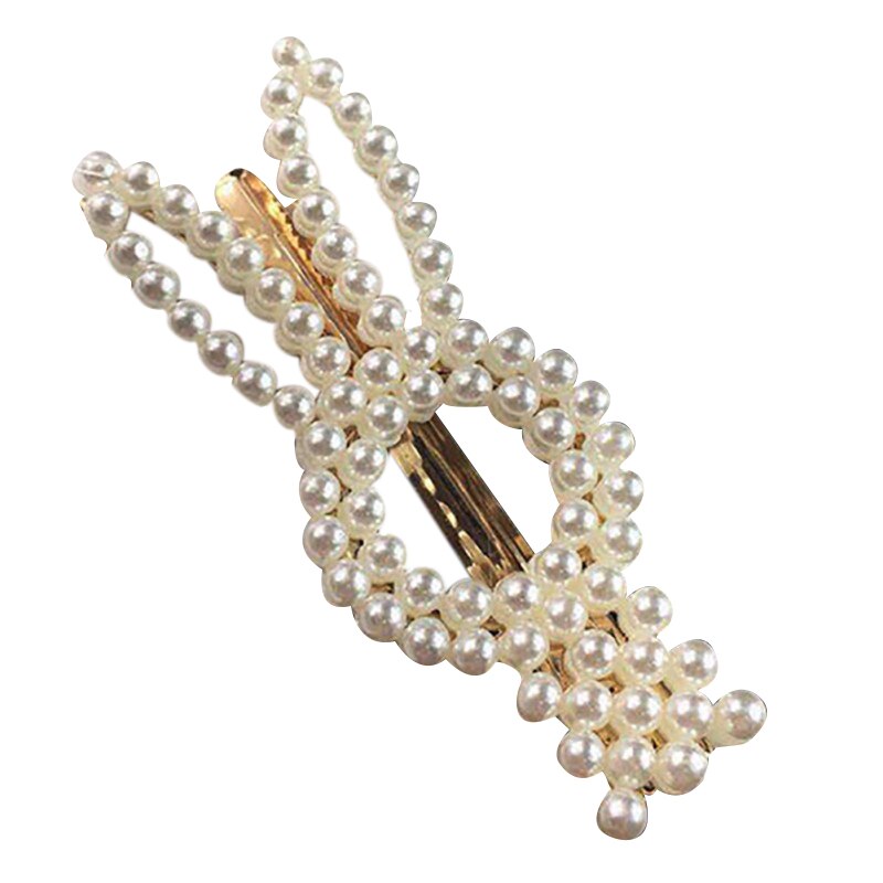 Enfants bébé filles mignon épingles à cheveux Clips mignon perle épingle à cheveux en métal Barrette enfants épingle à cheveux princesse cheveux accessoires: SZ1576A5