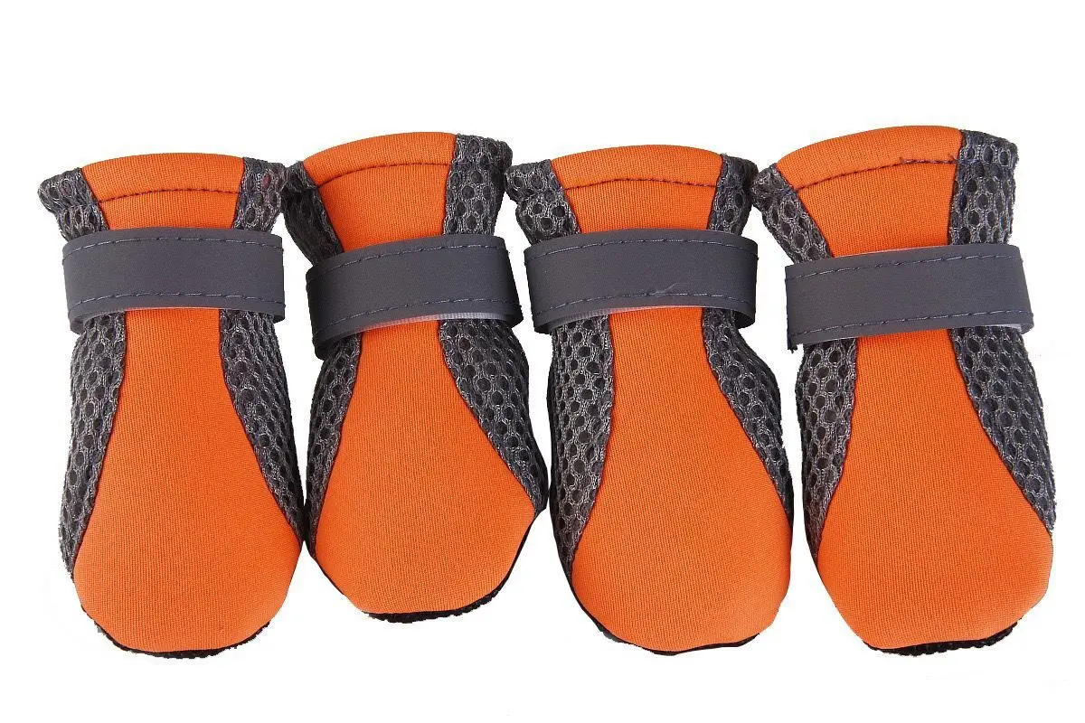 Zapatos para perros y cachorros, Botas de lluvia de fondo suave para exteriores para gatos, Chihuahua, Botas impermeables, Perros, Mascotas, Botas, zapato para cachorro: L / Gris