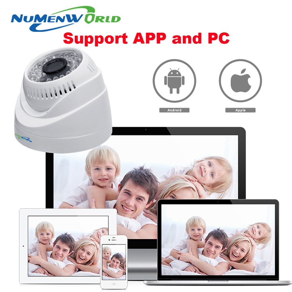 Draadloze IP camera WIFI dome IP cam webcam cctv video camera 960 p indoor thuisgebruik ondersteuning sd-kaart PC mobiele remote view