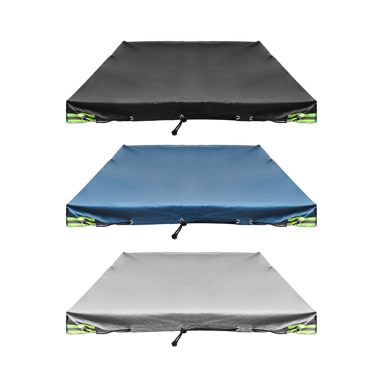 208x114x13cm Trailer Cover Sunshade Outdoor Snow Protection Waterproof Dustproof Car Roof Tent Cover Canopy