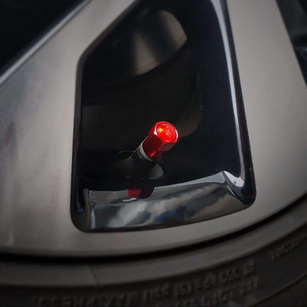 4 Stuks Auto Wiel Band Ventieldopjes Cover Voor Mitsubishi Lance Ex Outlander Asx Concurrentie Ralliart Auto Exterieur Accessoires