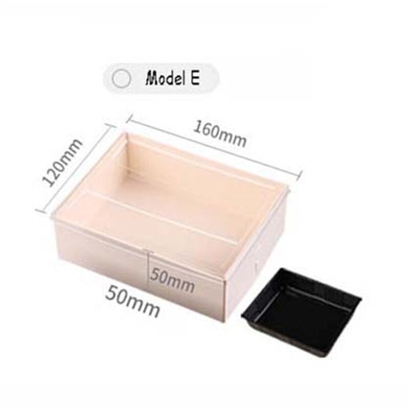 Disposable Wood Lunch Box Japanese Sushi Case Salad Wrapping Food Container Sashimi Tempura Foldable Wood Boxes Packing Tools: Model E