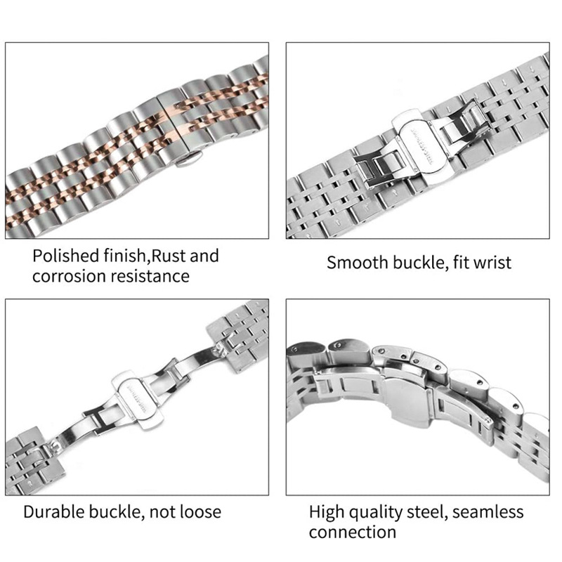 Stainless Steel Strap For HUAWEI Watch FIT 4 /Fit 4 Pro /Fit 3 WatchBand Straps for Huawei Fit4 Metal Bracelet Accessories