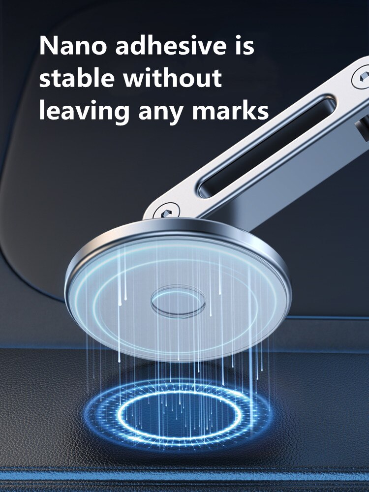 Magnetyczny uchwyt samochodowy na telefon Stojak Magnes Uchwyt samochodowy GPS Smartphone Wsparcie mobilne w uchwycie samochodowym dla Macsafe iPhone Samsung Xiaomi
