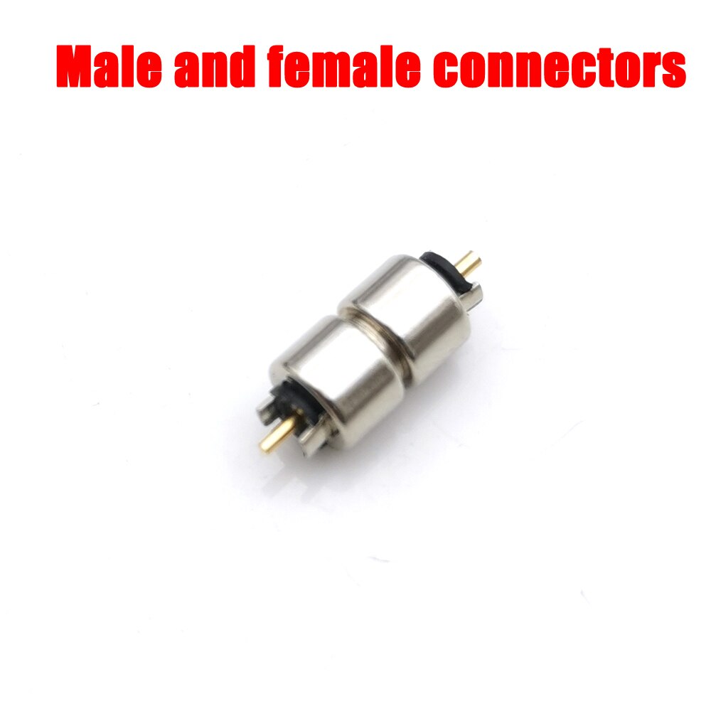 6mm 2 nastainen magneetti yksijousitettu magneettikaapeli pogo pin liitin latausvirta uros naaras anturi 5-12v juotoslangan tyyppi: Musta uros-naaras