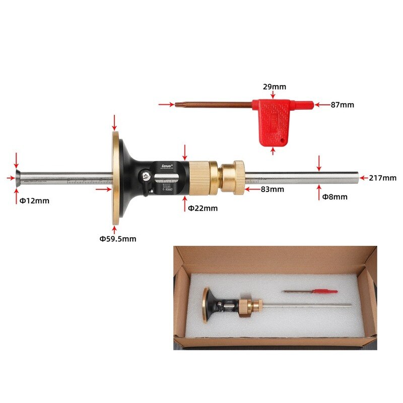 Jauge de traçage de haute précision avec lame en acier, pour tracer des lignes parallèles, outil de menuiserie: Set A
