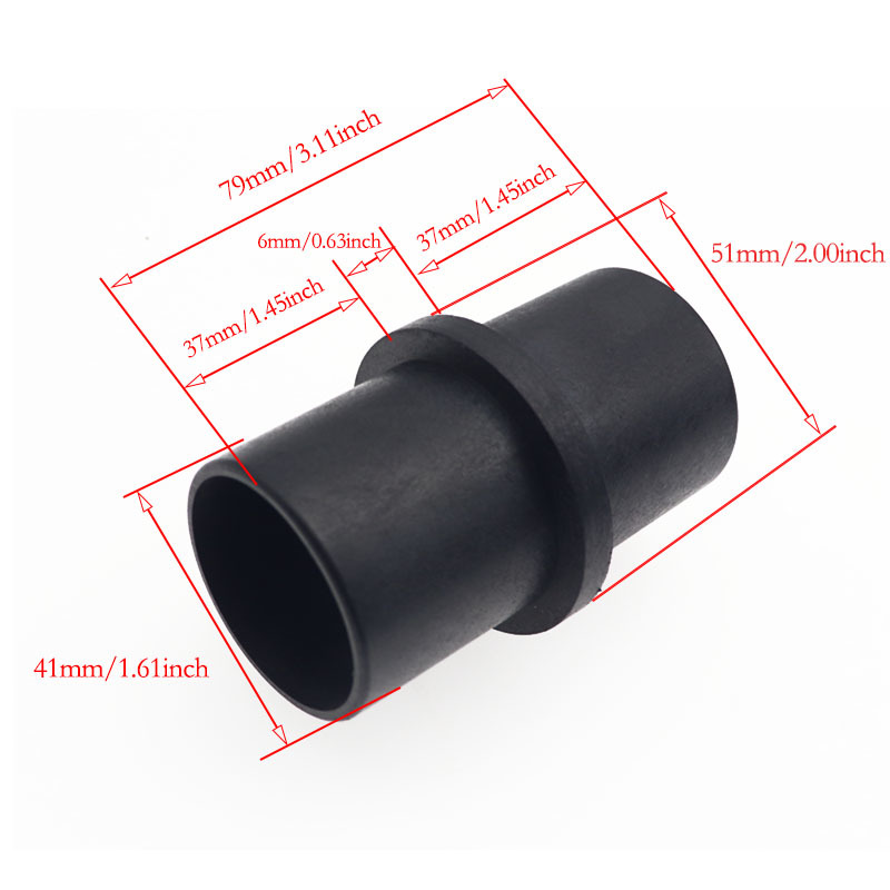 Car Heater Ducting Pipe Joiner Connector 42mm to 42mm Hose Tube Connector For Eberspacher or Webasto Heater 2KW 5KW/D4/D2: Default Title