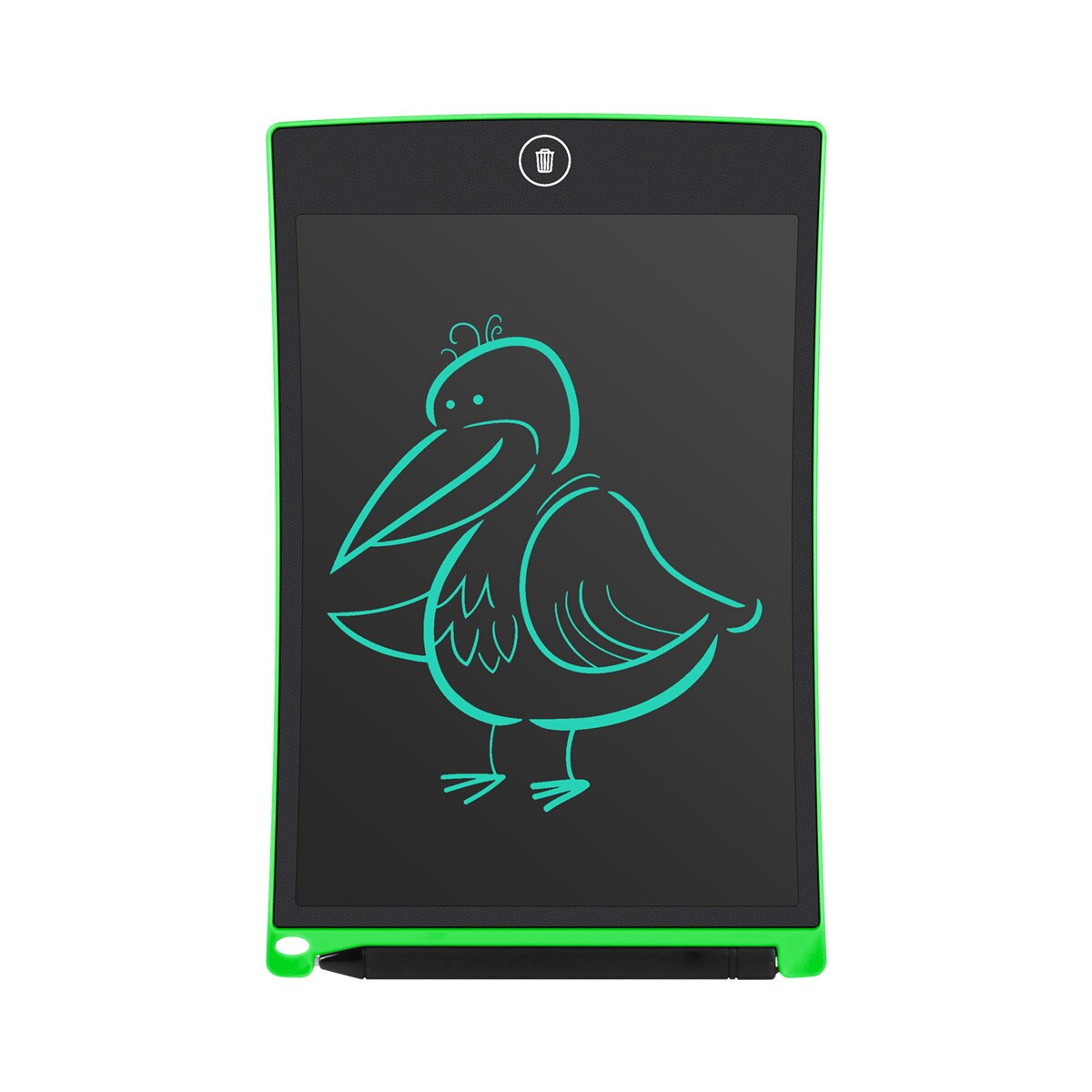8.5 inch Graphics tablet Pen For drawing tablet on windows tableta lcd writing tablet grafica para dibujar libreta inteligente: Green
