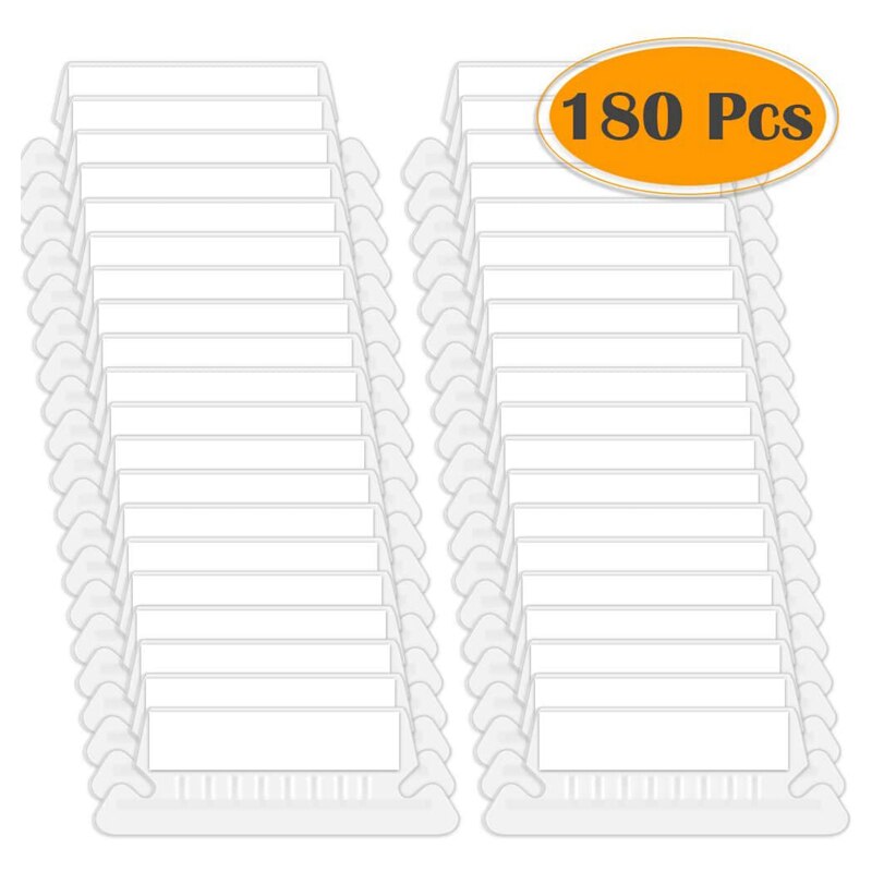 180 Sets 2 Inch Hanging Folder Tabs and Inserts for Quick Identification of Hanging Files Hanging File Inserts