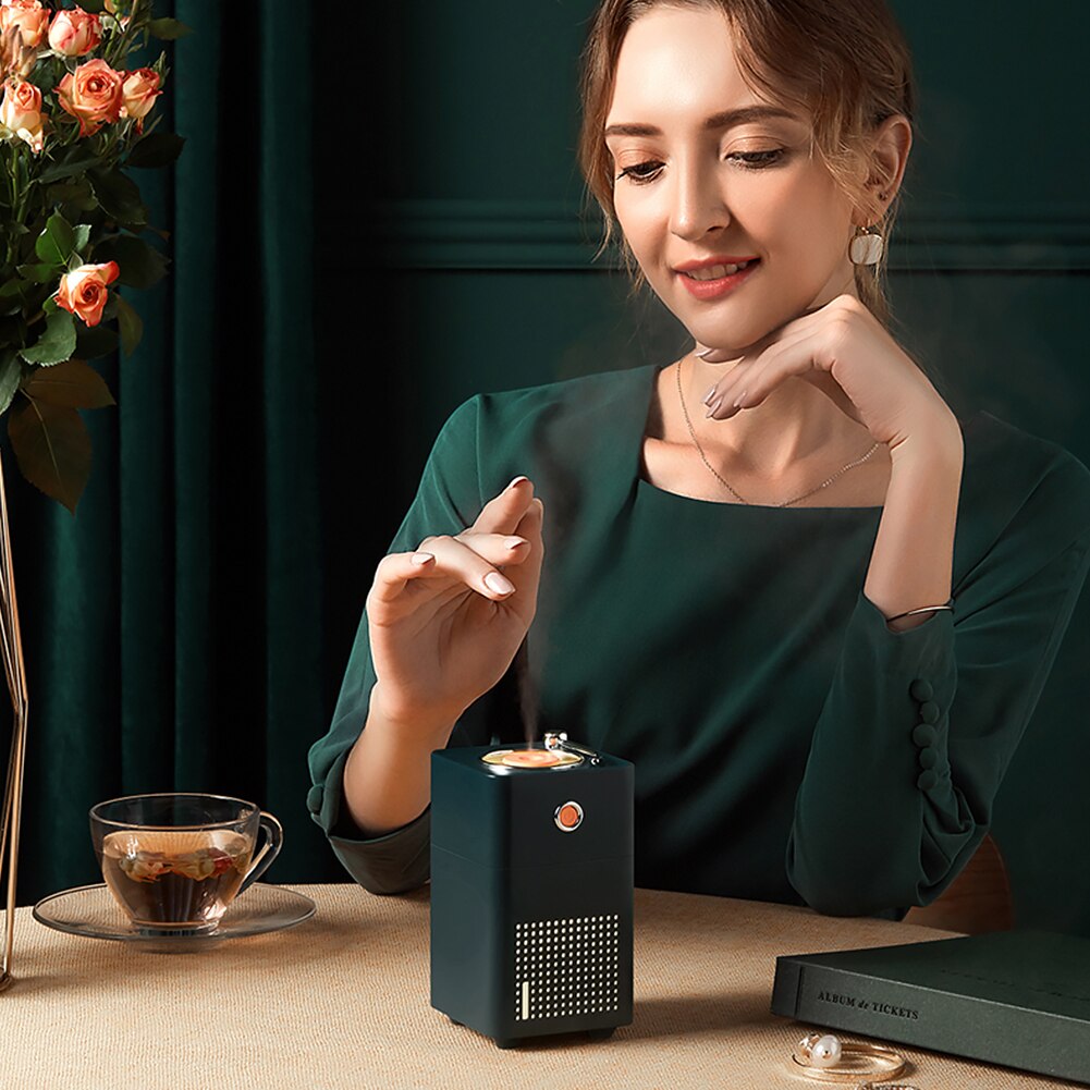 Bedroom Personal Desktop Humidifier USB Rechargeable With Water Tank Home Office Portable Multifunction Travel Air Fresh For Car