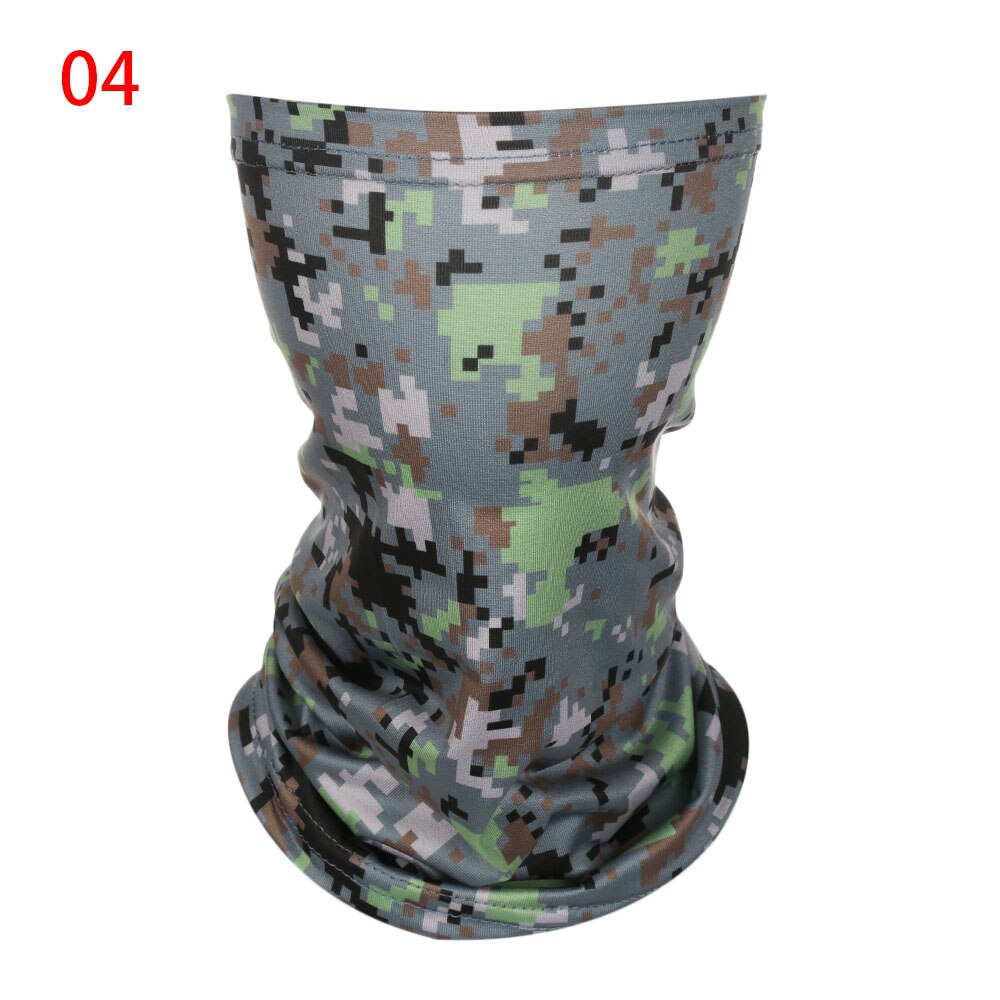 Enfants élastique Anti-UV tête visage cou guêtre Tube anti-poussière Bandana écharpe demi visage foulards en plein air cyclisme accessoires: 4