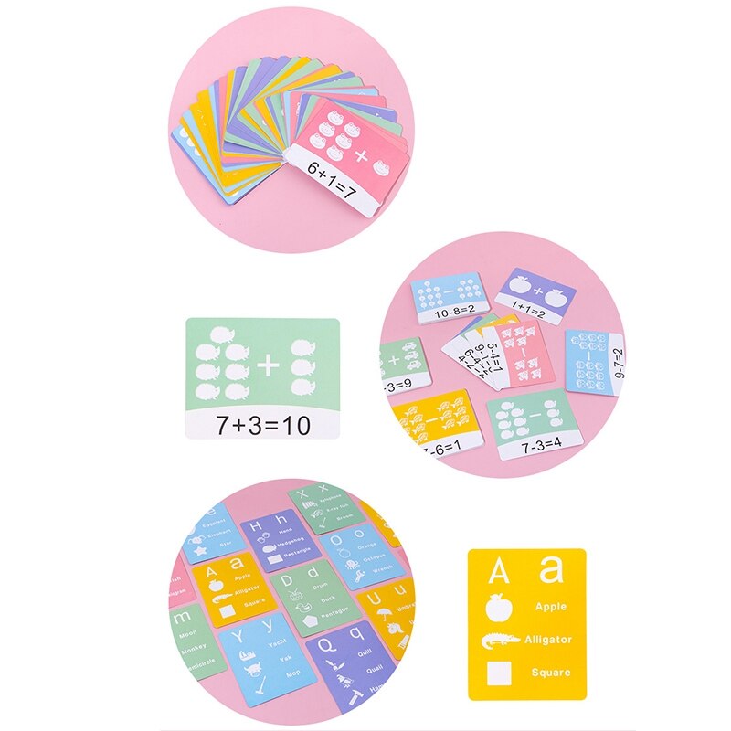 Spelling Game Wooden Matching Letters Math Toy wit... – Vicedeal