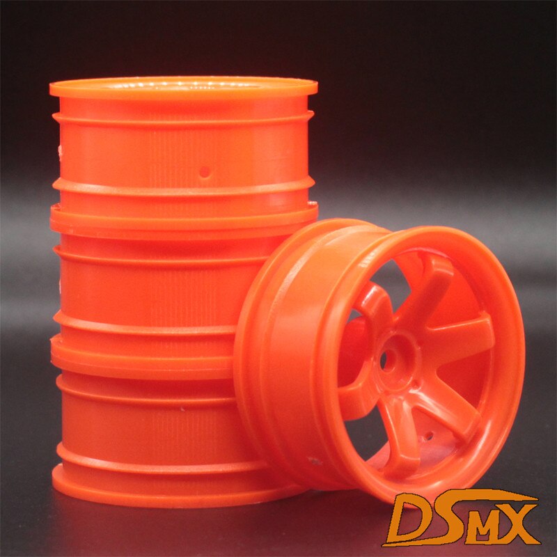 4 stuks 1Set Plastic Velg Fit HPI HSP RC model 1:10 On-Road Racing Car 701 voor HSP94123/94122/94103/D4/D3