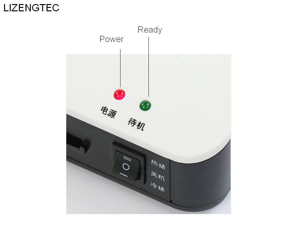 LIZENGTEC Office Roll Laminator Machine for A4 Paper Document Photo