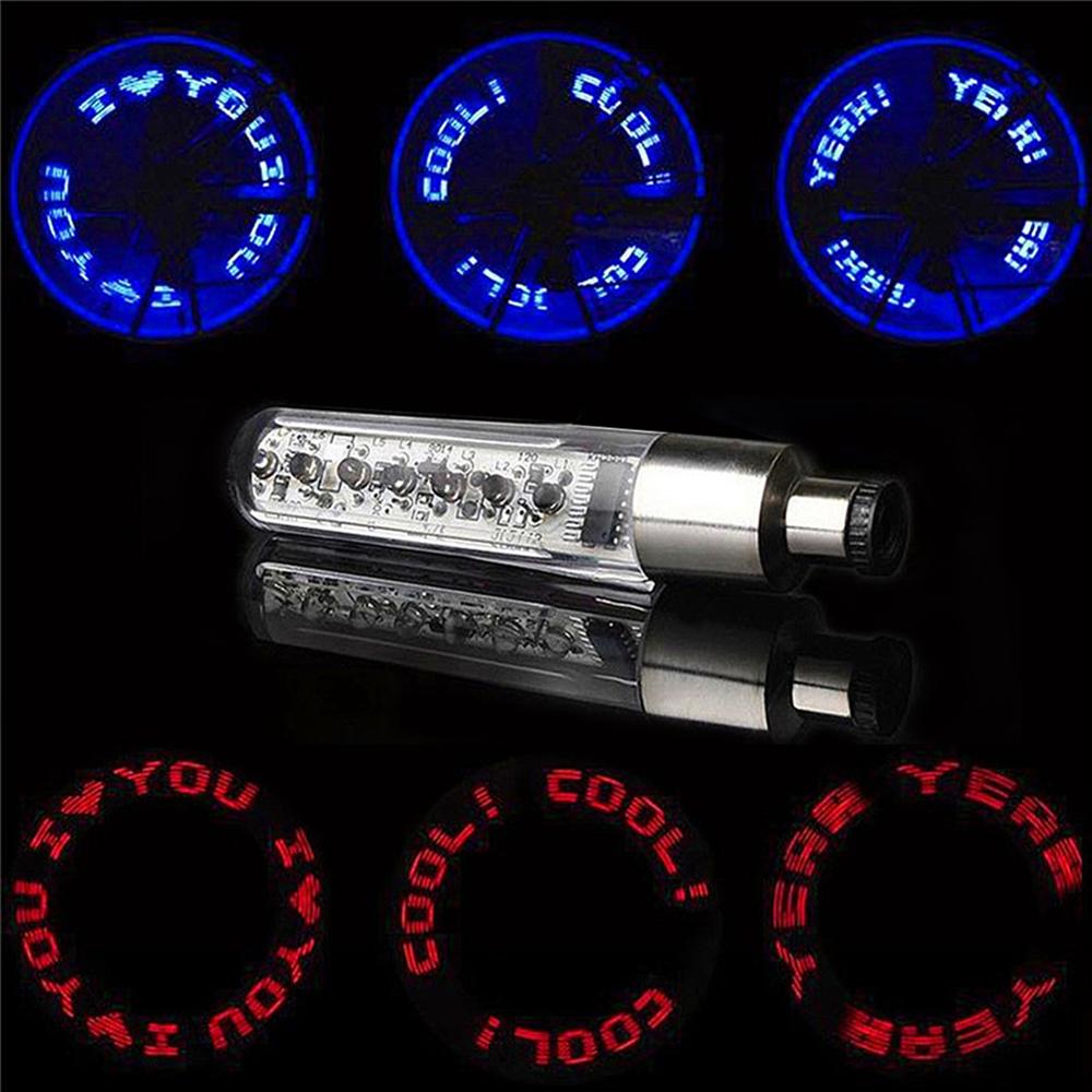 Fahrrad Licht Reifen Ventil Kappen Rad Speichen LED Licht Fahrrad Lichter Berg Straße Fahrrad Lichter