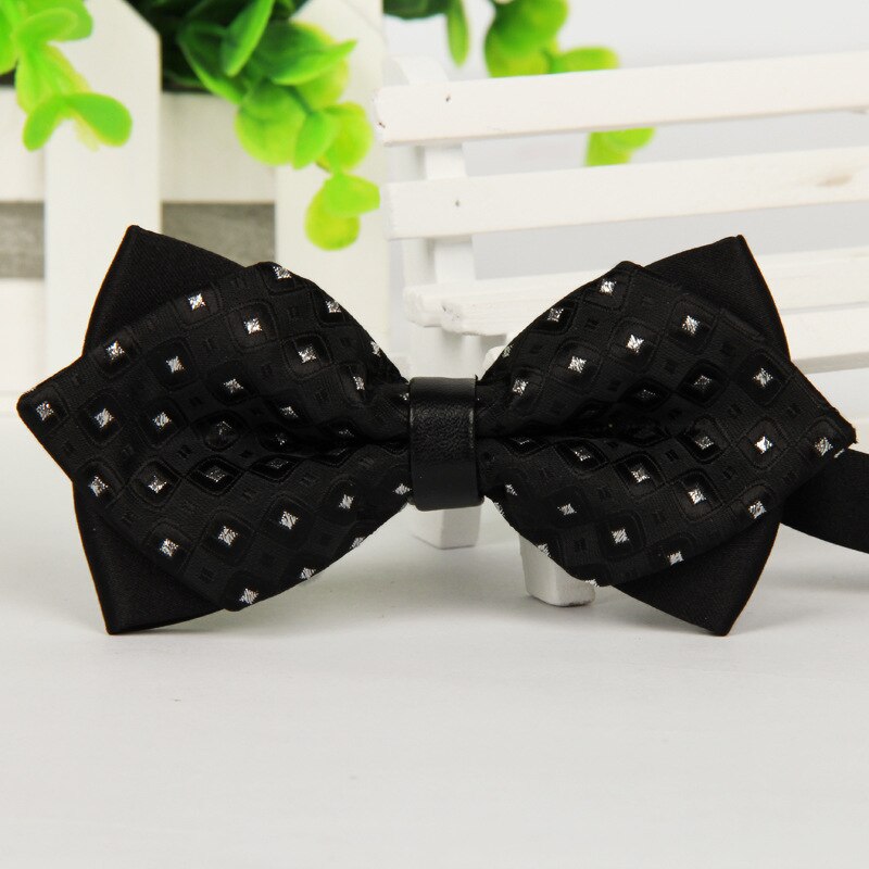 Simple Men's Suit Bow Tie For Groom Wedding Party Men Formal Wear Business Cravat Bow tie Clothing Accessories: 012