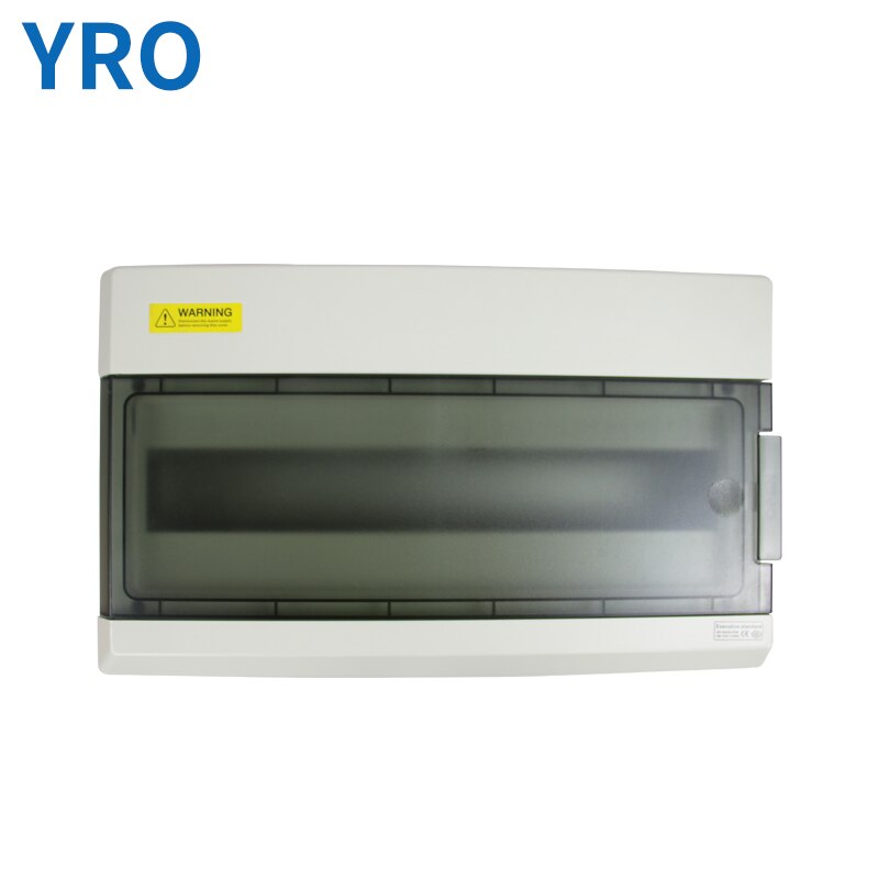 18 Ways Din Rail Outdoor Waterproof Electrical Distribution Box Circuit Breaker MCB power Plastic Junction Wire Box IP65 SH18PN