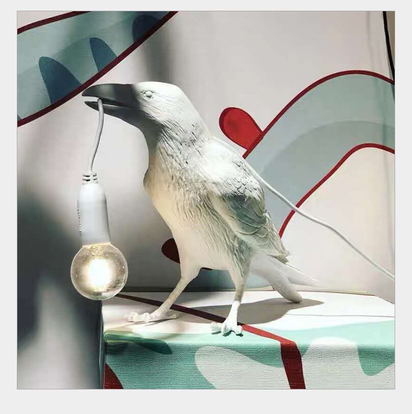 Vogel Lampe Wand Led Mit Stecker In Kabel Für Wohnzimmer Büro Nacht Hause Lichter Decor